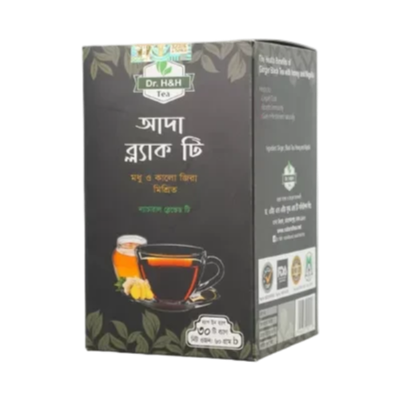 ডাঃ এইচ অ্যান্ড এইচ ব্ল্যাক টি উইথ হানি টি ব্যাগ ৩০ টি ৬০ গ্রাম